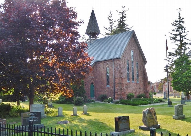 St. George's Anglican Church (1856)<br>(<i>southeast elevation</i>) image. Click for full size.