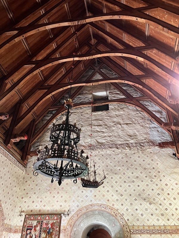 Hove kyrkje, interior image. Click for full size.