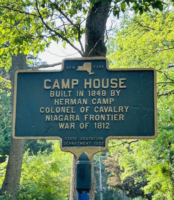 Camp House Marker image. Click for full size.