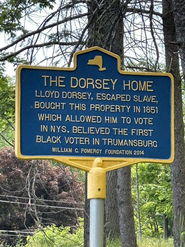 The Dorsey Home Marker image. Click for full size.