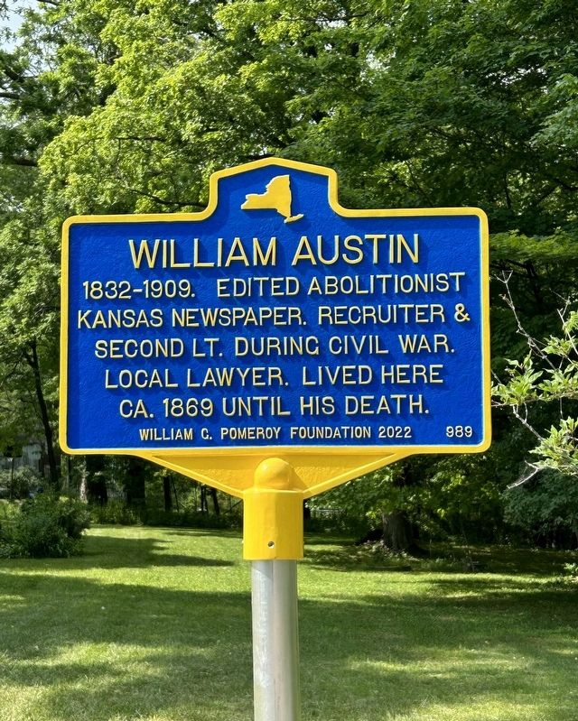 William Austin Marker image. Click for full size.