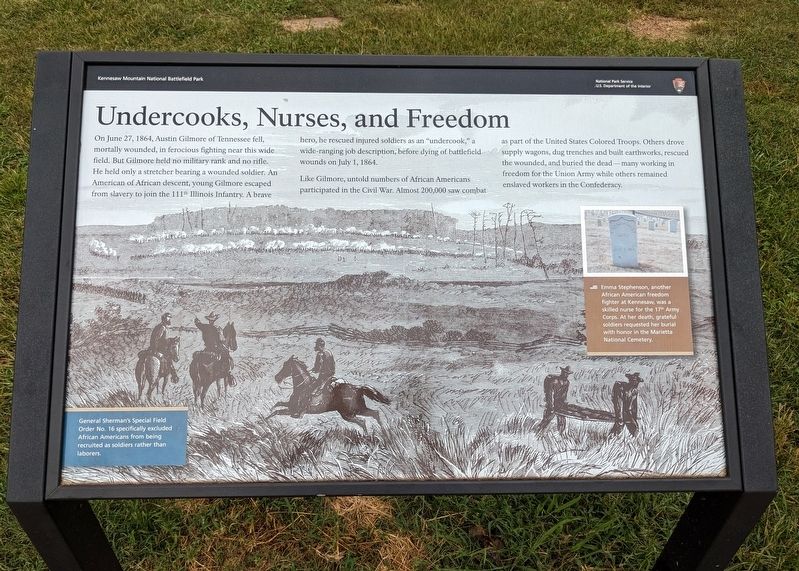 Undercooks, Nurses, and Freedom Marker image. Click for full size.