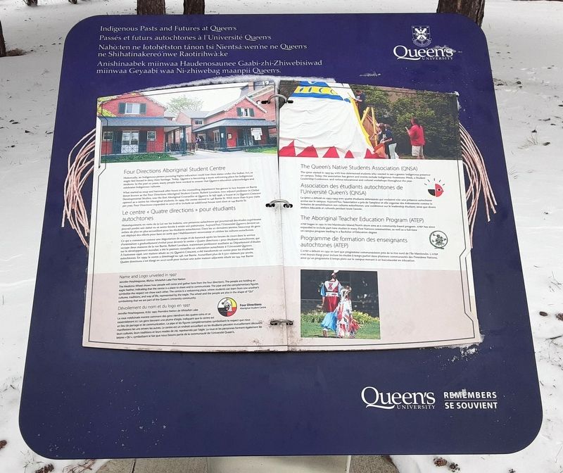 Indigenous Pasts and Futures at Queen's/Pass�s et futurs autochtones � l'Universit� Queens Marker image. Click for full size.