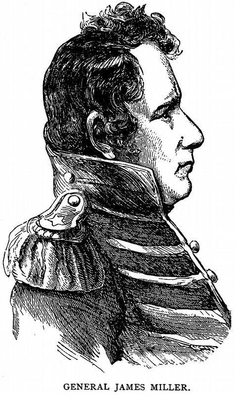 General James Miller<BR>(From an Old Painting) image. Click for full size.