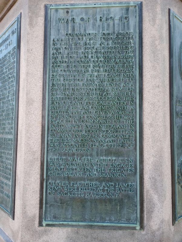 War of 1812-15. Click for full size. War of 1812-15 image. Click for full size.