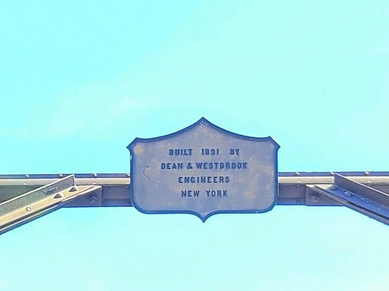 Bridge Engineer Plaque image. Click for full size.
