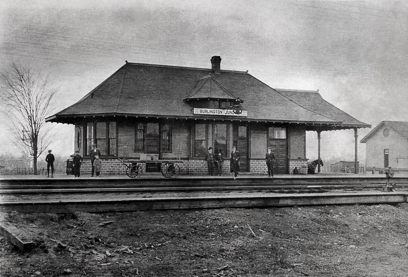 Freeman Station ca 1910. Click for full size. Freeman Station ca 1910 image. Click for full size.