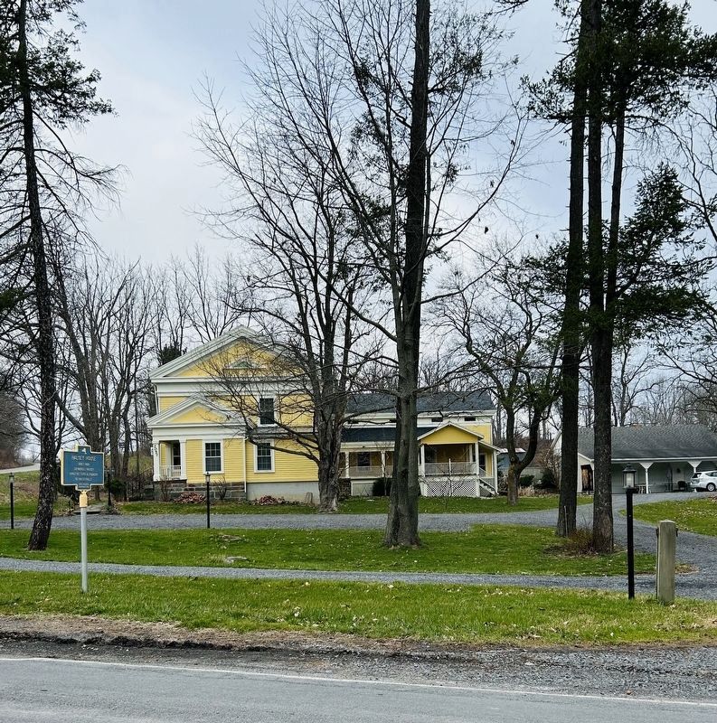 Halsey House Marker. Click for full size. Halsey House Marker image. Click for full size.
