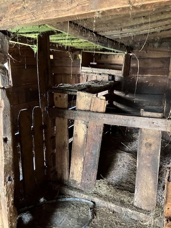 Voss-Anders huset, sheep and animal shed. Click for full size. Voss-Anders huset, sheep and animal shed image. Click for full size.