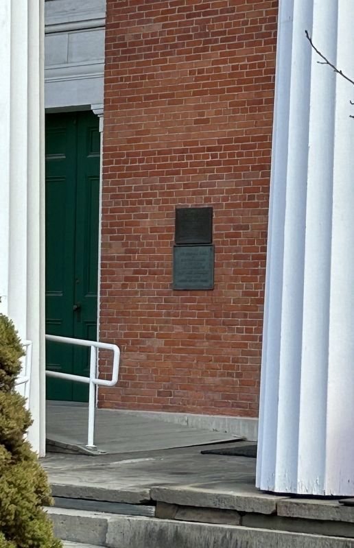 First Presbyterian Church Marker image. Click for full size.