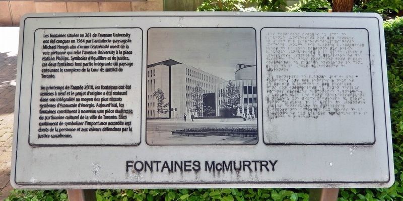 Fontaines McMurtry Marker (<i>Franais</i>) image. Click for full size.