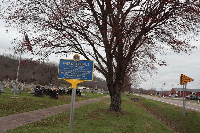 Patriot Burials Marker. Click for full size. Patriot Burials Marker image. Click for full size.