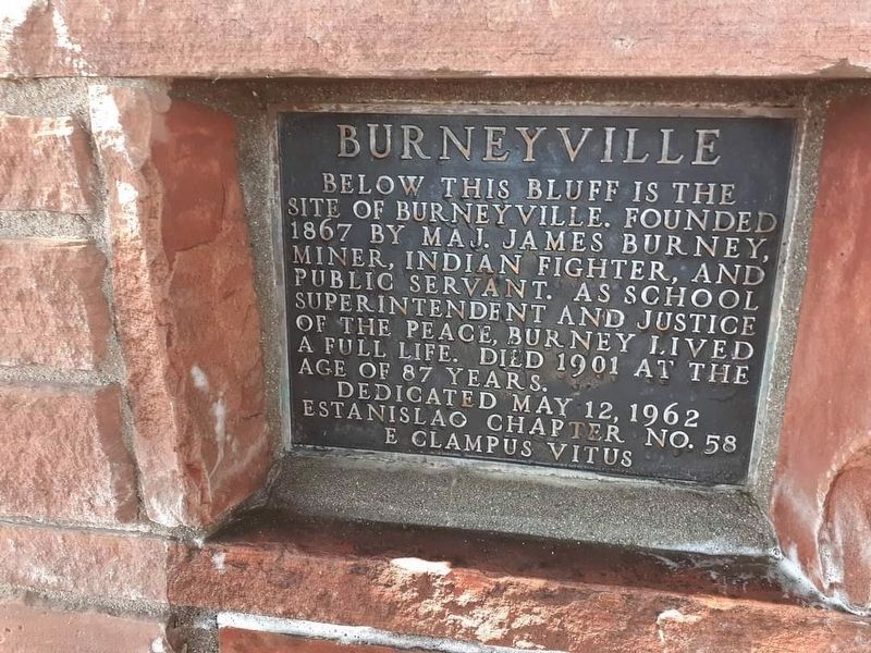 BURNEYVILLE Marker image. Click for full size.