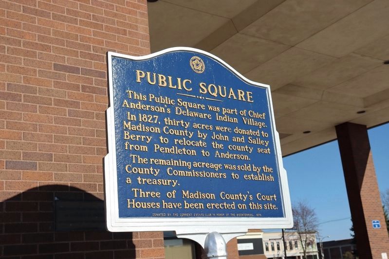 Public Square Marker. Click for full size. Public Square Marker image. Click for full size.