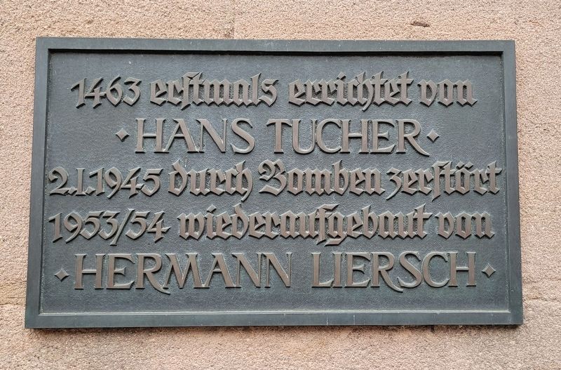 Hans Tucher Marker image. Click for full size.