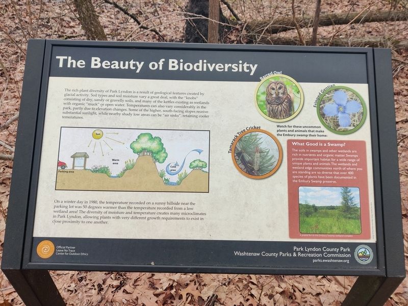 The Beauty of Biodiversity Marker image. Click for full size.