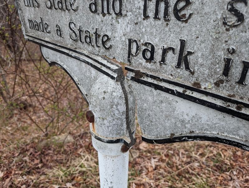 Droop Mountain Marker image. Click for full size.