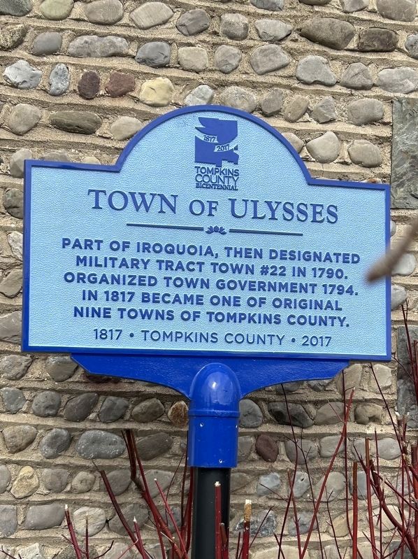 Town of Ulysses Marker image. Click for full size.
