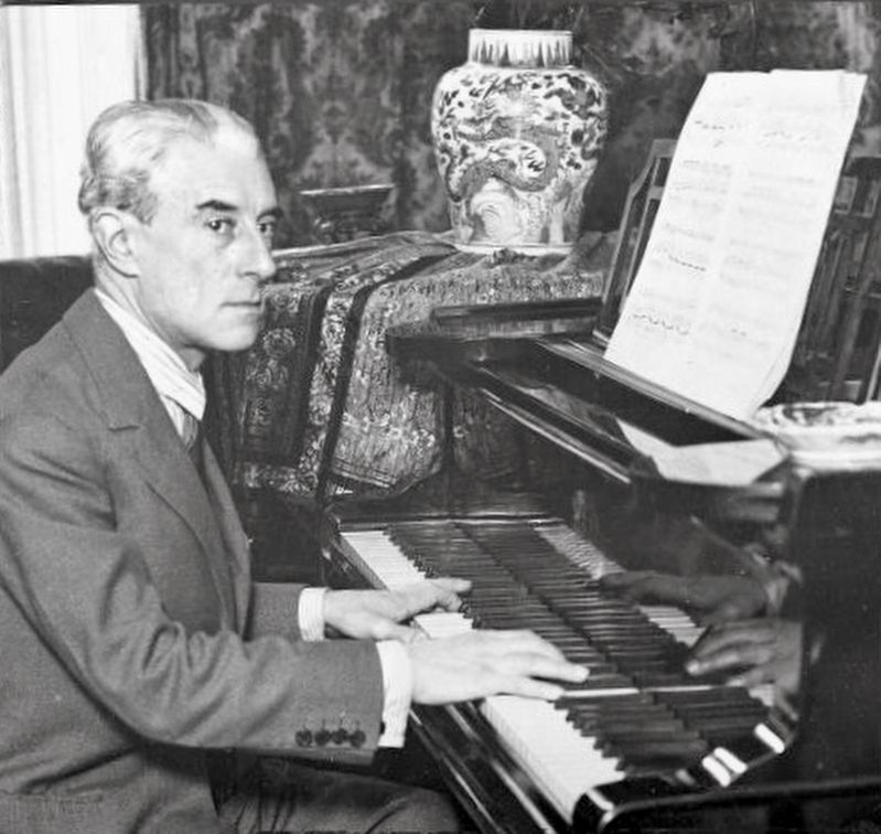 Maurice Ravel image. Click for full size.
