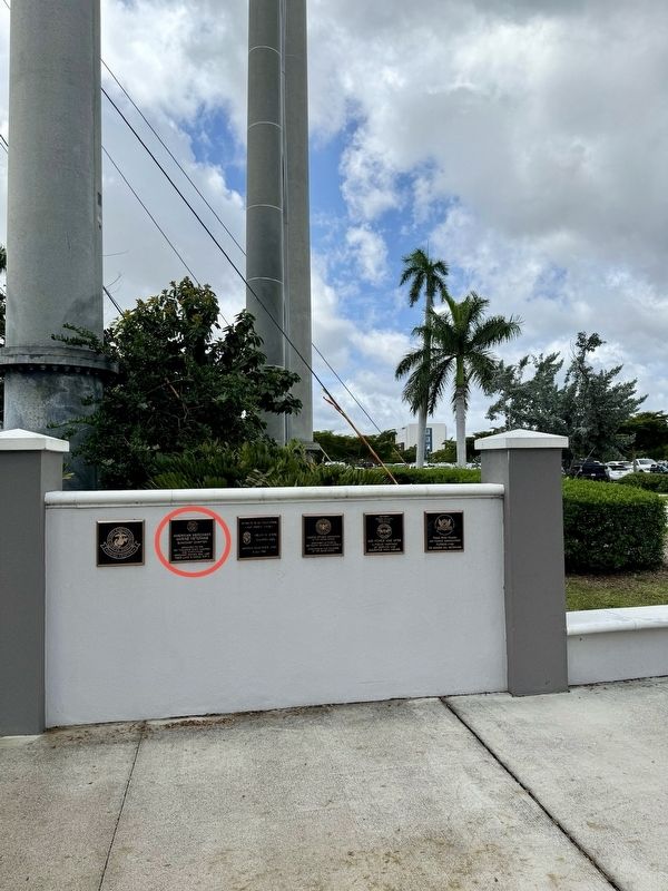 American Merchant Marine Veterans Marker image. Click for full size.