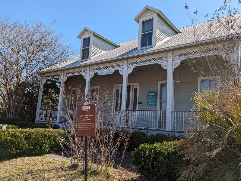 Jacob Plonsky House Marker image. Click for full size.