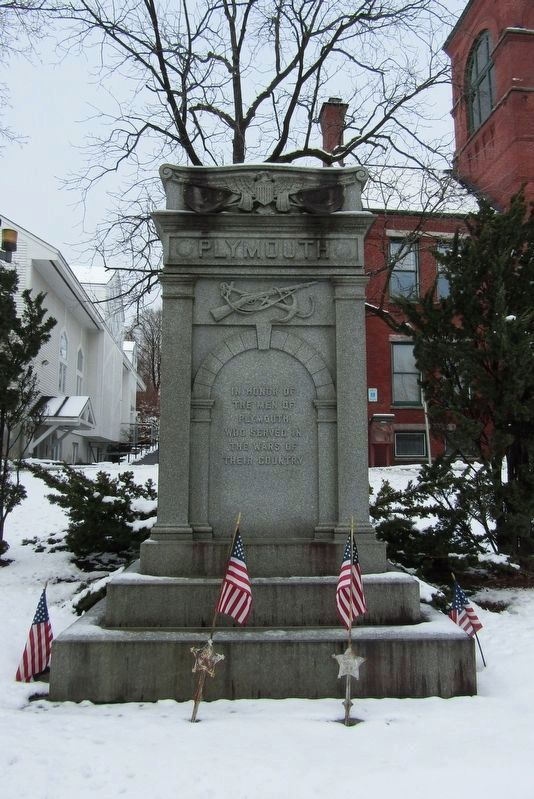 Plymouth Veterans Monument image. Click for full size.