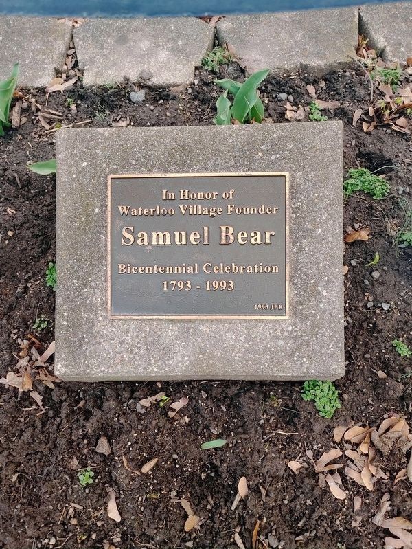 Bear Cemetery Marker image. Click for full size.