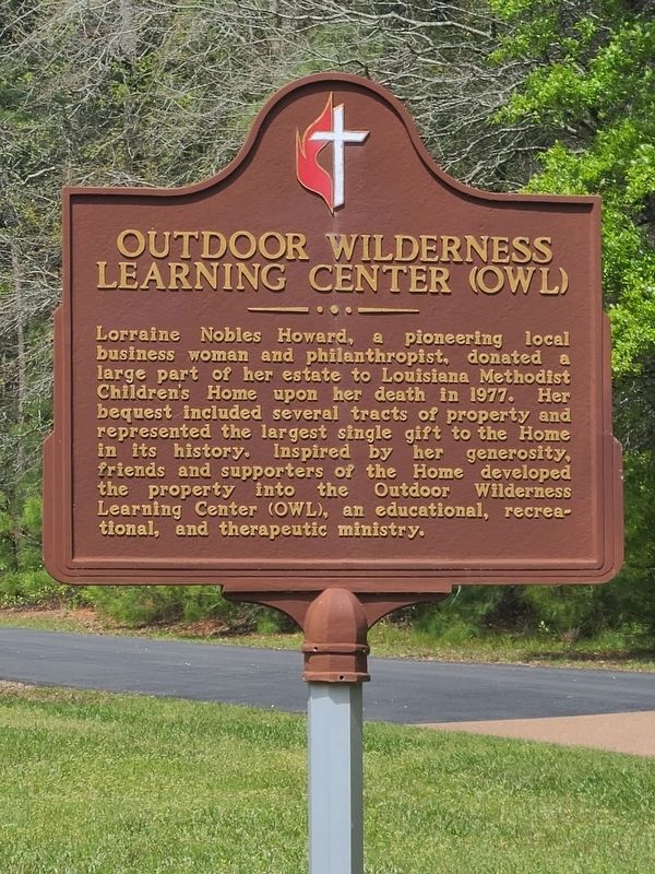 Outdoor Wilderness Learning Center (OWL) Marker. Click for full size. Outdoor Wilderness Learning Center (OWL) Marker image. Click for full size.