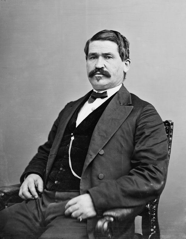 Brigadier General James G. Blunt, commander of the Union raid on Van Buren image. Click for full size.