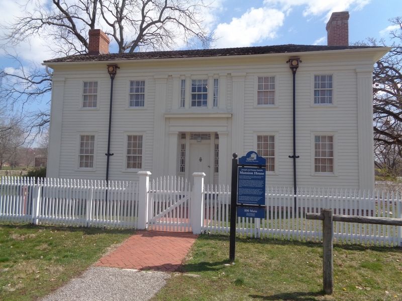 Joseph and Emma Smith's Mansion House Marker image. Click for full size.