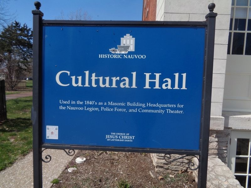 Cultural Hall Marker. Click for full size. Cultural Hall Marker image. Click for full size.