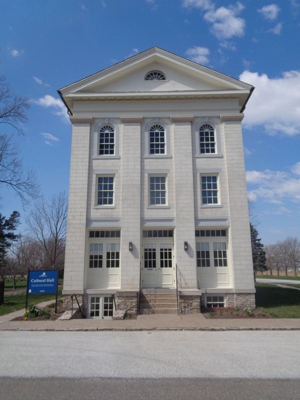 Cultural Hall Marker. Click for full size. Cultural Hall Marker image. Click for full size.