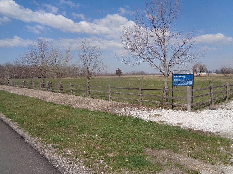 Trail of Hope Marker. Click for full size. Trail of Hope Marker image. Click for full size.