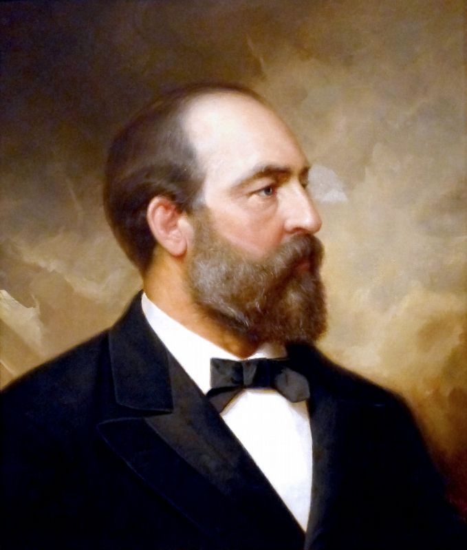 James A. Garfield. Click for full size. James A. Garfield image. Click for full size.