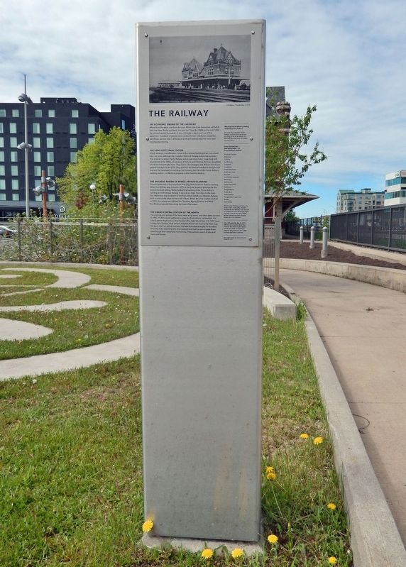 The Railway Marker. Click for full size. The Railway Marker image. Click for full size.
