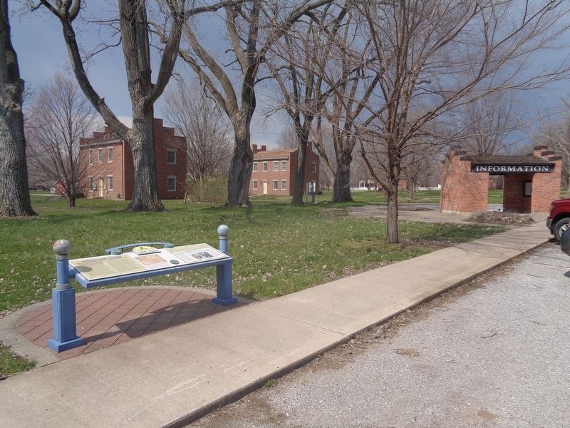 Lincoln and Nauvoo Marker image. Click for full size.