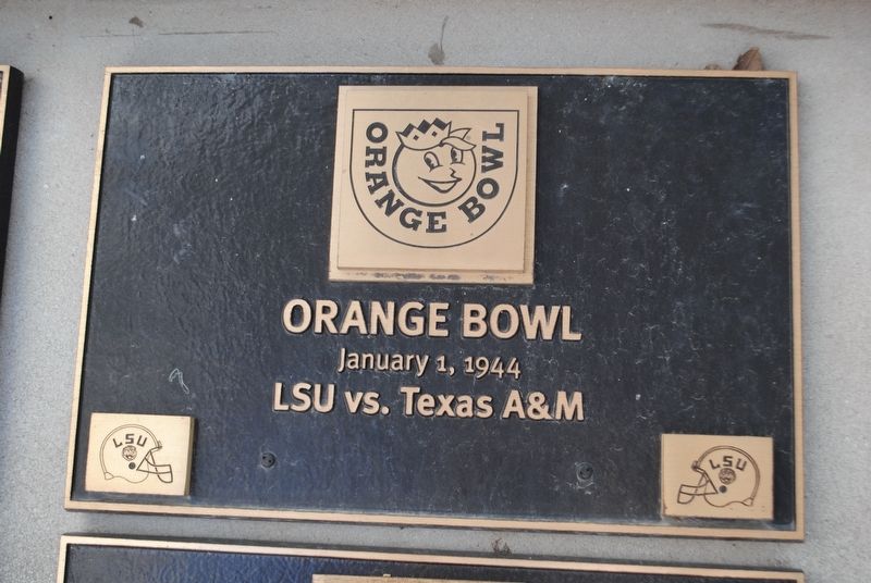 1944 Orange Bowl Marker image. Click for full size.