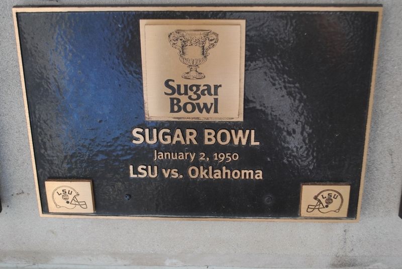 1950 Sugar Bowl Marker image. Click for full size.