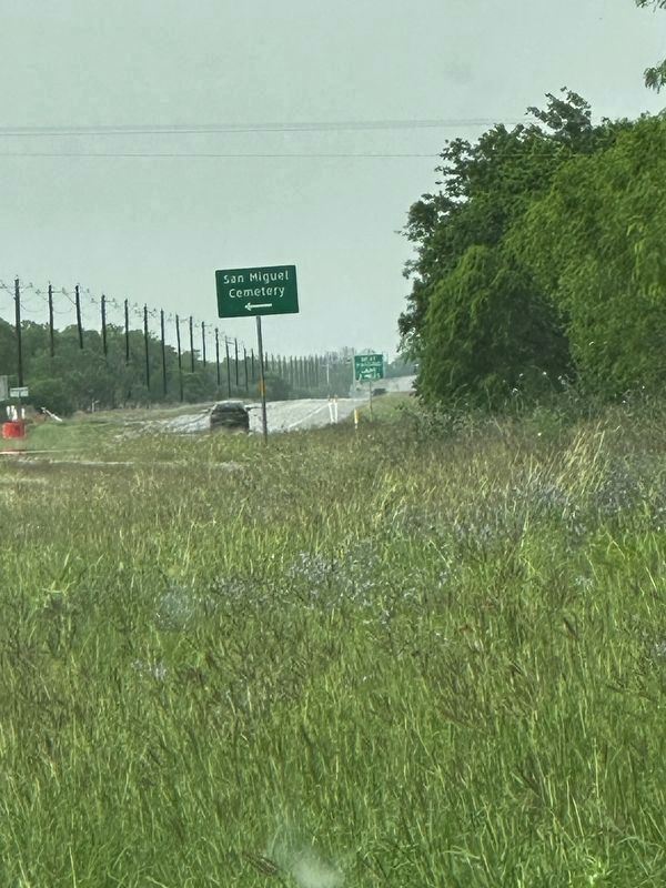 View of TX route 16 North from Cross market turn out. Click for full size. View of TX route 16 North from Cross market turn out image. Click for full size.