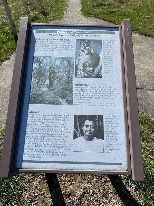 Pioneer of Preservation Marker image. Click for full size.