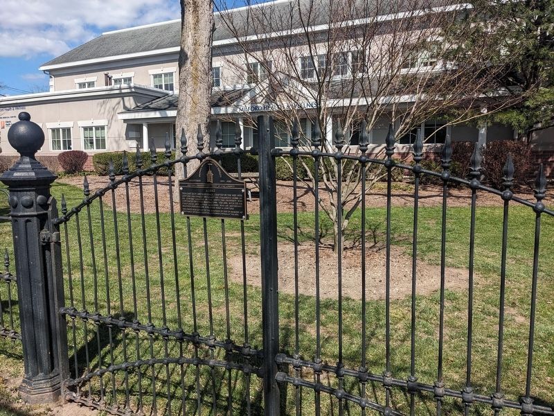 c.1862 (Milford Inn Cast Iron and Rod Fence) image. Click for full size.