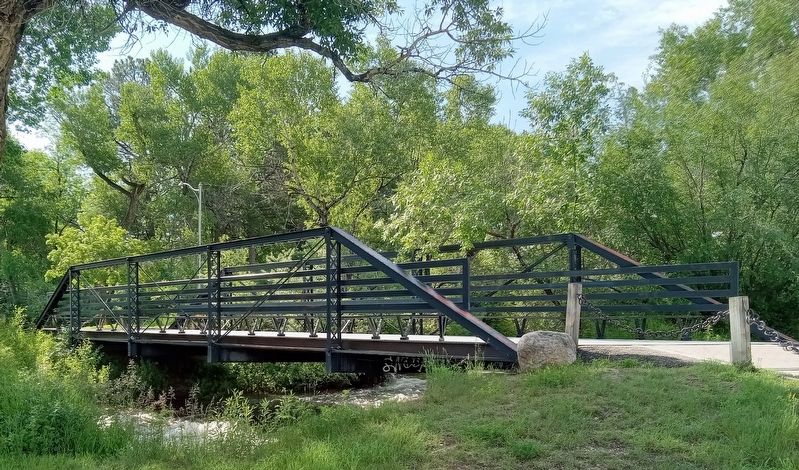 Pelloux Bridge in Washington Park image. Click for full size.