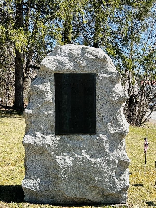 A Tribute To The Civil War Veternans Marker image. Click for full size.