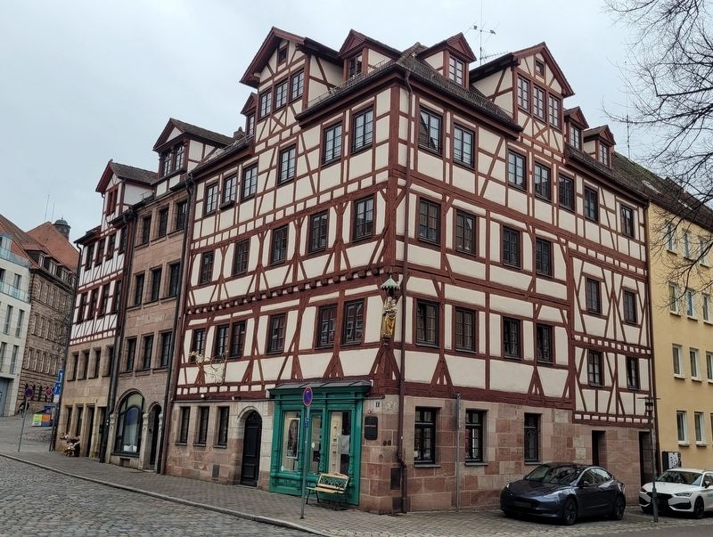 The view of the Kaspar Hauser Marker from the street. Click for full size. The view of the Kaspar Hauser Marker from the street image. Click for full size.