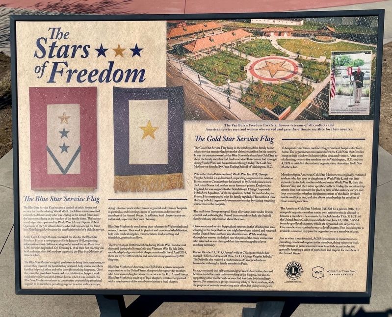The Stars of Freedom Marker image. Click for full size.