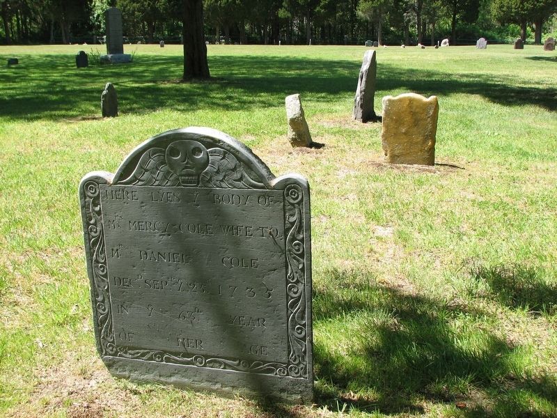 Cove Burying Ground Marker image. Click for full size.