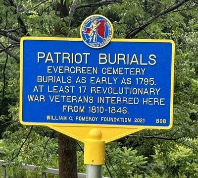 Patriot Burials Marker image. Click for full size.