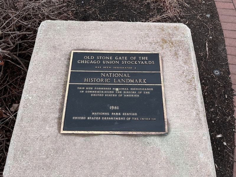 National Historic Landmark plaque. Click for full size. National Historic Landmark plaque image. Click for full size.