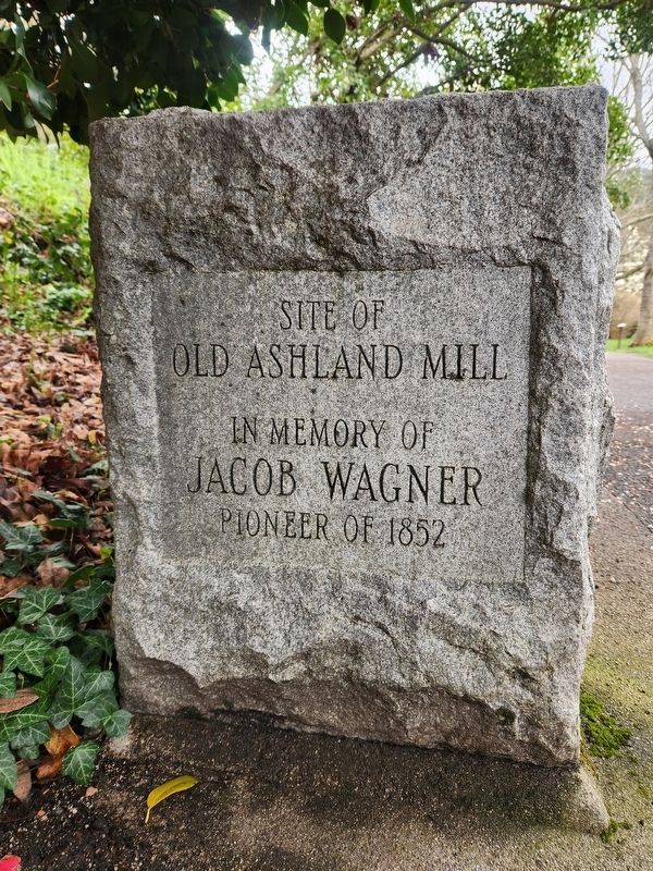 Site of Old Ashland Mill Marker image. Click for full size.