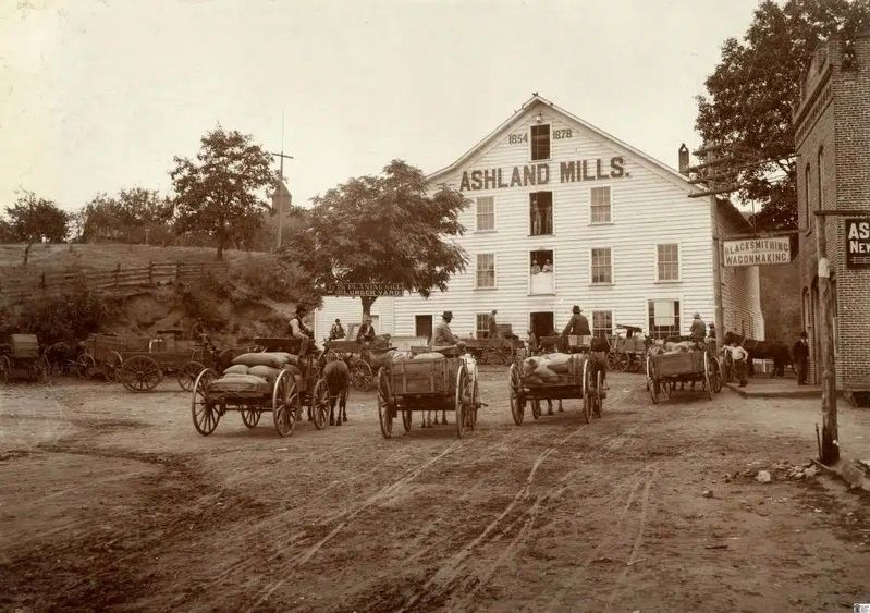 Ashland Mills (flour mill) image. Click for full size.